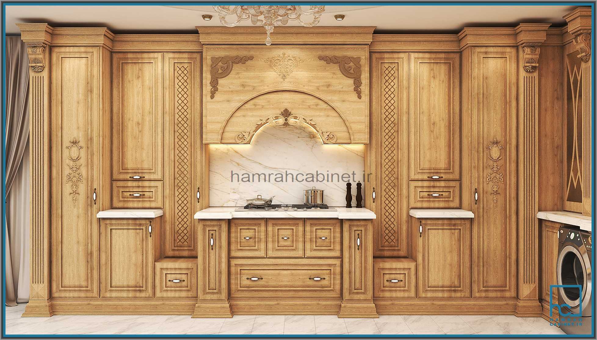 کابینت کلاسیک رنگخور 46